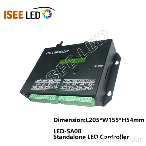 Programowalny kontroler LED karty SD